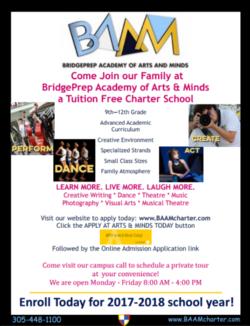 BridgePrep Academy of Arts & Minds - Tuition FREE Charter High School